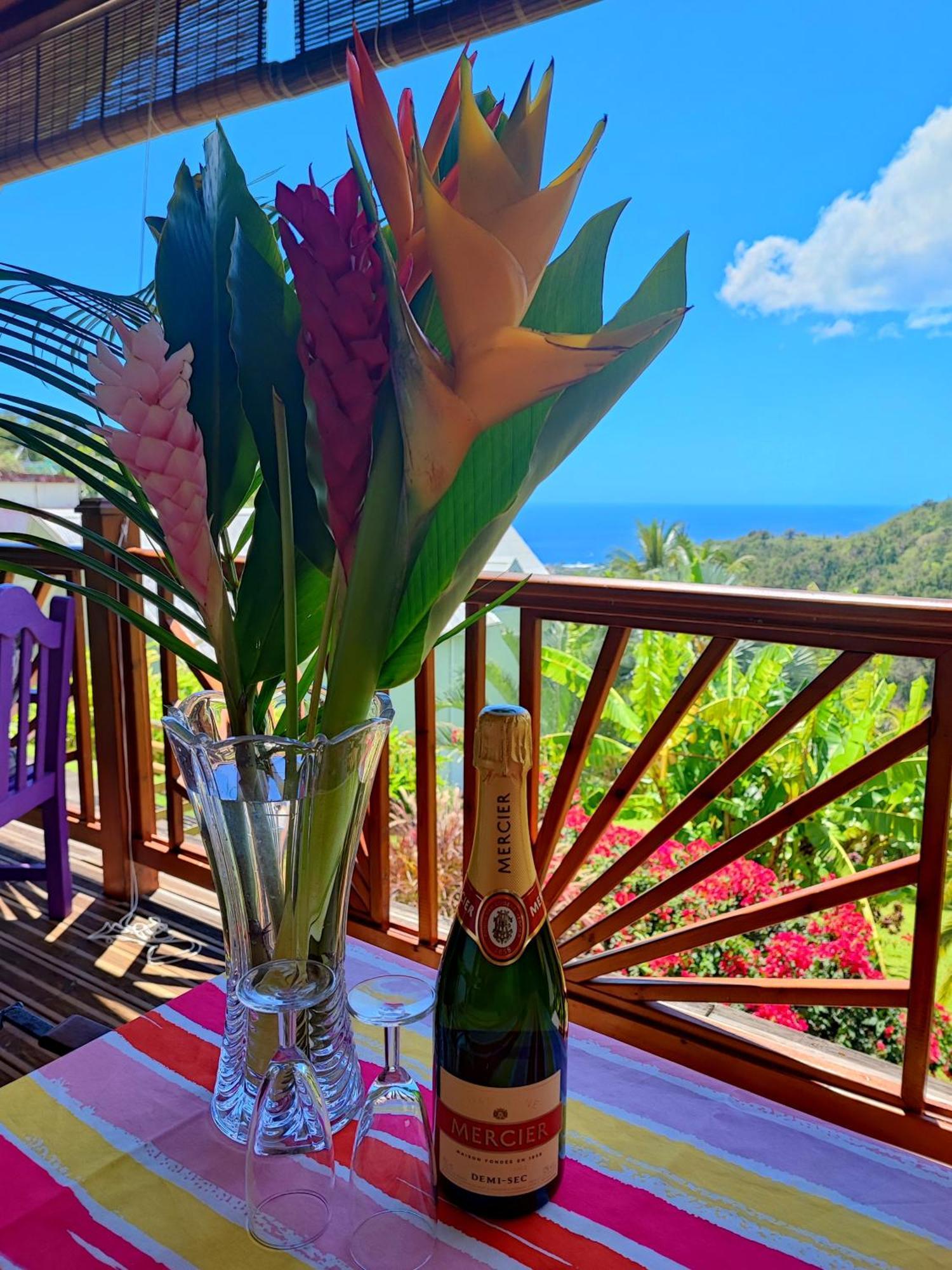 Gite 4 Etoiles, La Vieille Sucrerie St Claude Guadeloupe, Jacuzzi Spa Privatif, Vue Exceptionnelle Sur La Mer Des Caraibes Basse-Terre Eksteriør bilde